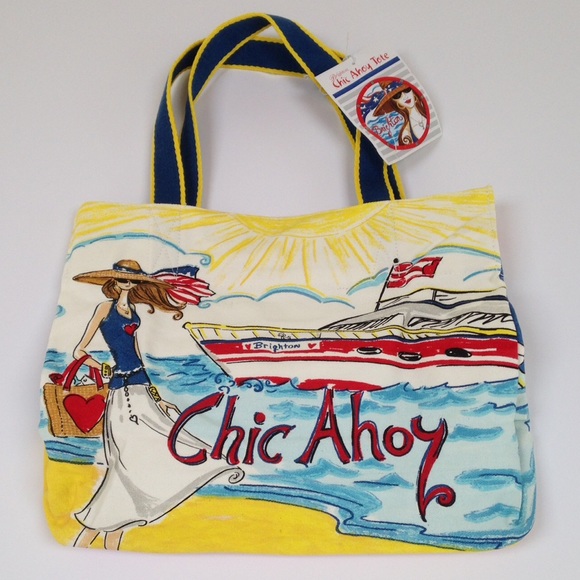 Brighton Handbags - ❌SOLD❌ Brighton Chic Ahoy Tote Bag ⚓️ Host Pick