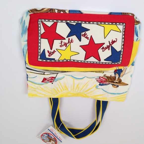 ❌SOLD❌ Brighton Chic Ahoy Tote Bag ⚓️ Host Pick - Picture 3 of 4