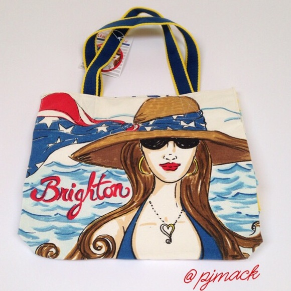 ❌SOLD❌ Brighton Chic Ahoy Tote Bag ⚓️ Host Pick - Picture 2 of 4