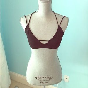 Free People Strappy Back Bra
