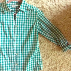 Vineyard vines gingham oxford shirt