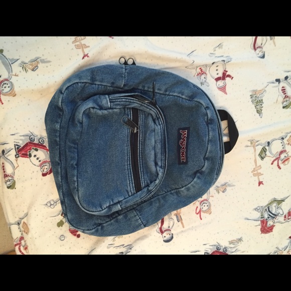 jans port Accessories - Blue jean small backpack accessory