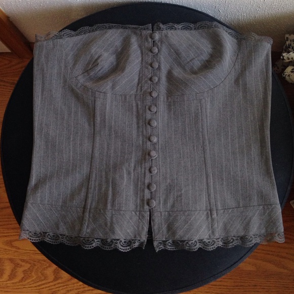 Arden B strapless top