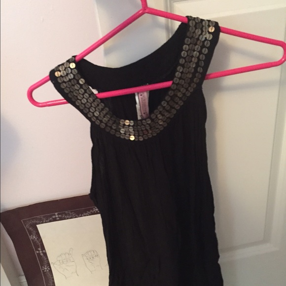 Juicy couture black sun dress