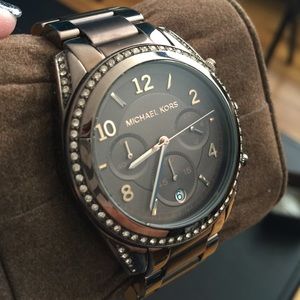 Michael Kors Chocolate Watch PRICE REDUCED!