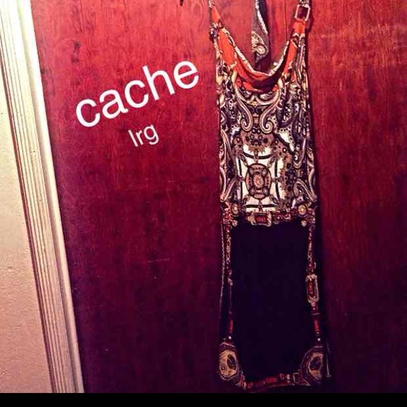 Cache halter dress