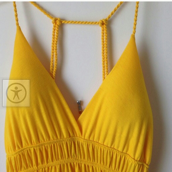 Yellow sundress