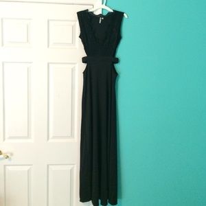 Beautiful black prom dress