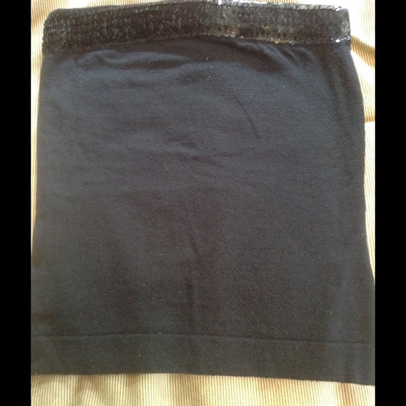 Express black tube top