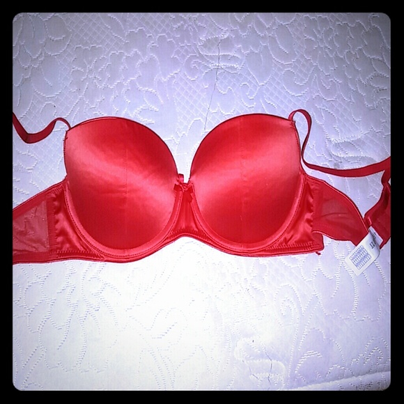 Red Forever 21 Bra