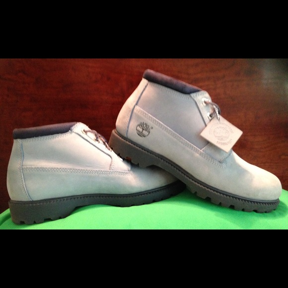 Timberland Shoes - Light Blue Timberland Blue Women's size 9 boots