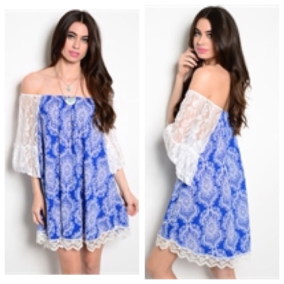 Blue dress