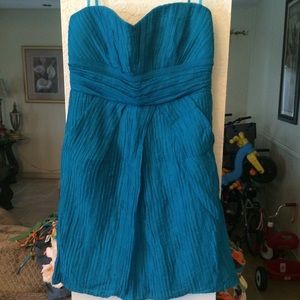 Turquoise short dress