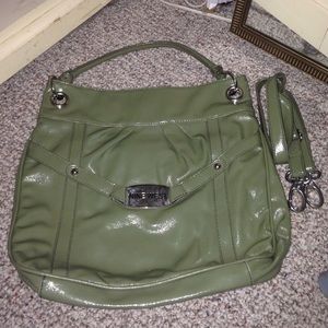 Green Nine West bag