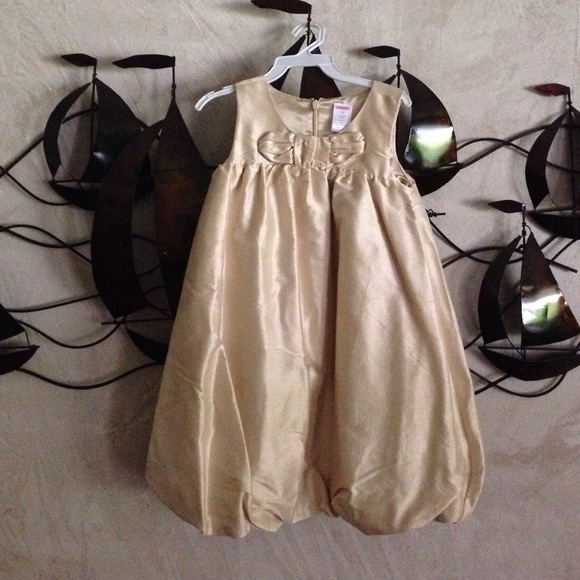 Girls Silk Bubble Dress