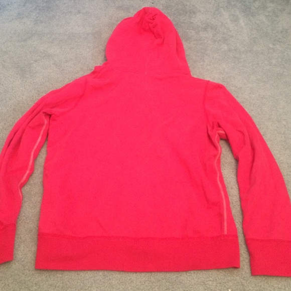 American Eagle Outfitters Tops | Pink American Eagle Zip Hoodie | Poshmark