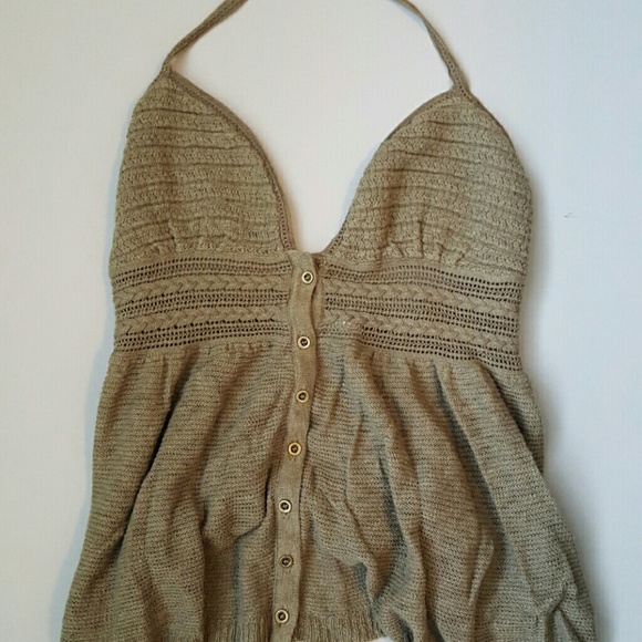 NWOT American eagle Knit halter top