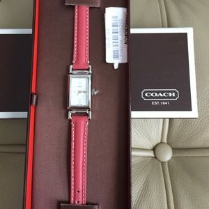 Coach Pink Slim Watch
