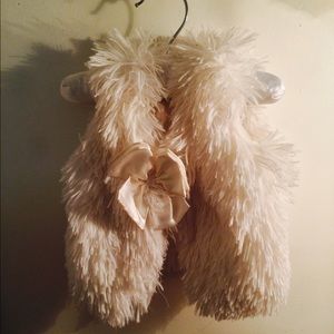 Infant fur vest