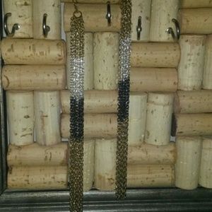 Long dangle earrings