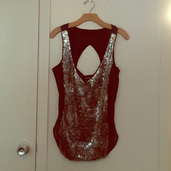 sequined top
