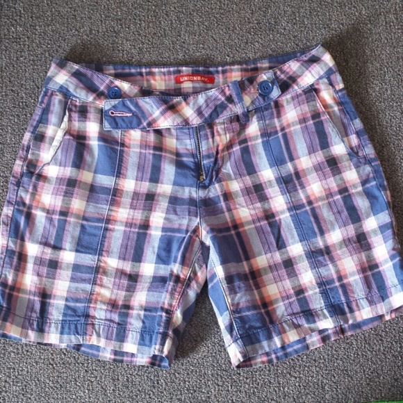 Plaid shorts