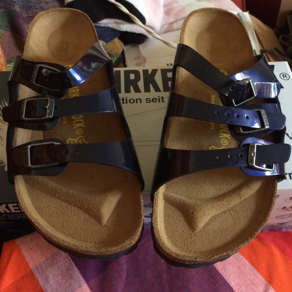 Birkenstock Shoes - BirkenstocksFlorida style deep blue the 3pk r mine