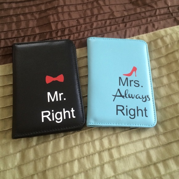 Accessories - Mr. And Mrs. Passport covers