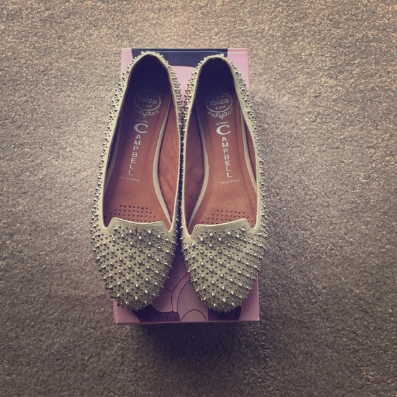 Jeffrey Campbell Martini Spike in Beige // Size 8