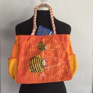 Guy Harvey Original Orange Purse OBO