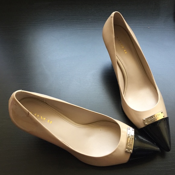 💥REDUCED💥 Coach Patent Leather Pumps