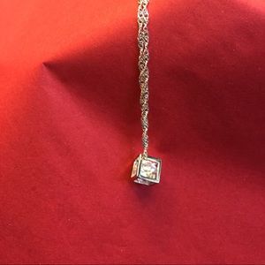 Crystal Cube Pendant