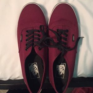Maroon vans 7/12