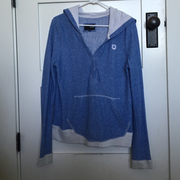 Light blue Hurley hoodie