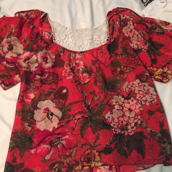 Floral shirt, bought at Sears