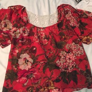 Floral shirt, bought at Sears