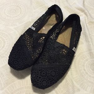 Black Lace Toms!