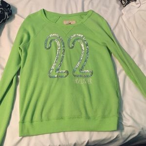 Green hollister sweater