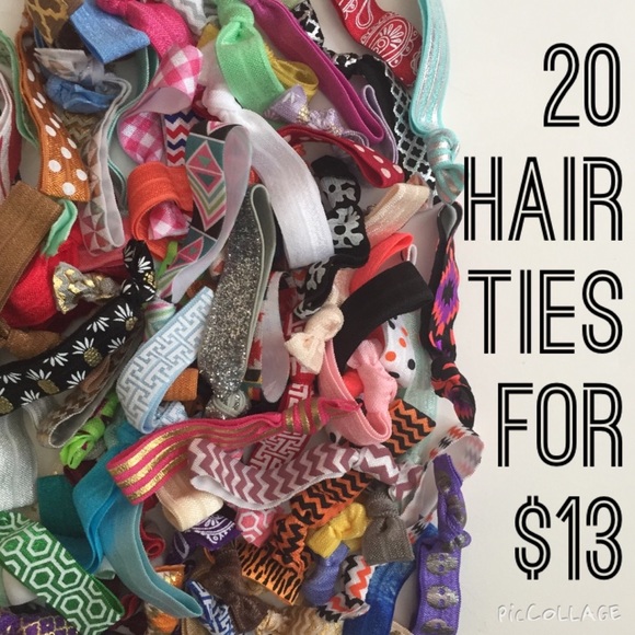 Handmade Accessories - 20 foe hair ties for $13!