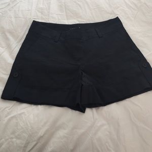 Theory navy shorts