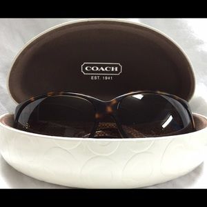 COACH Madeline Sunglasses with Coach Case