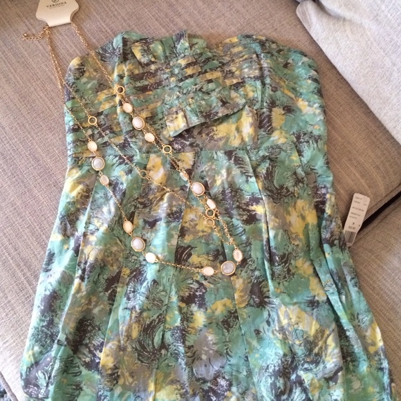 Forever 21 Dresses & Skirts - 💐HOST PICK 💐Summer Strapless Dress