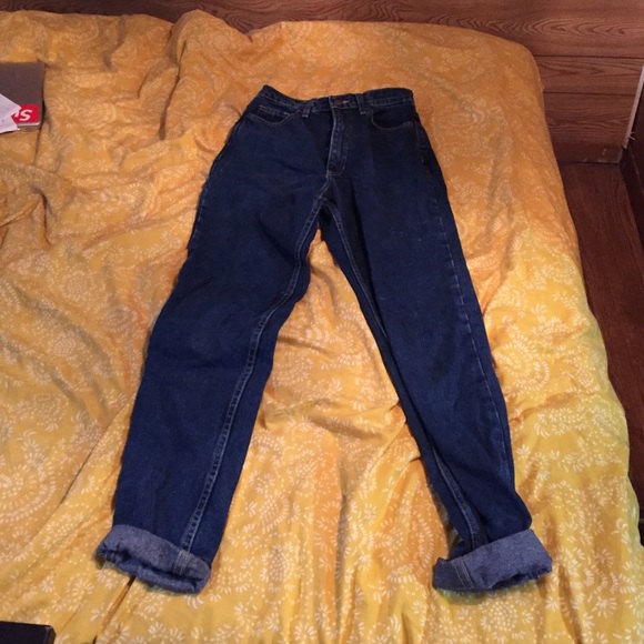 American Apparel Denim Mom Jeans