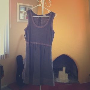 J. Crew Cotton Dress, Blue/Grey