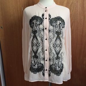 Ted Baker Swan Chiffon Blouse