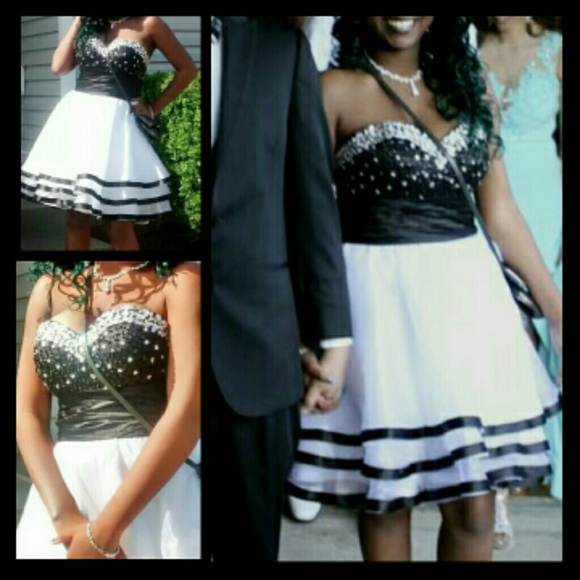 Short Fluffy Prom Dress - Picture 1 of 1