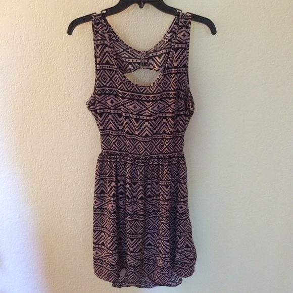 Charlotte Russe Dresses & Skirts - Charlotte Russe tribal print open back dress