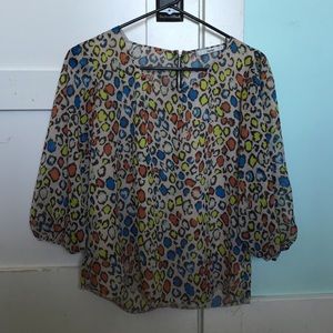 Print blouse