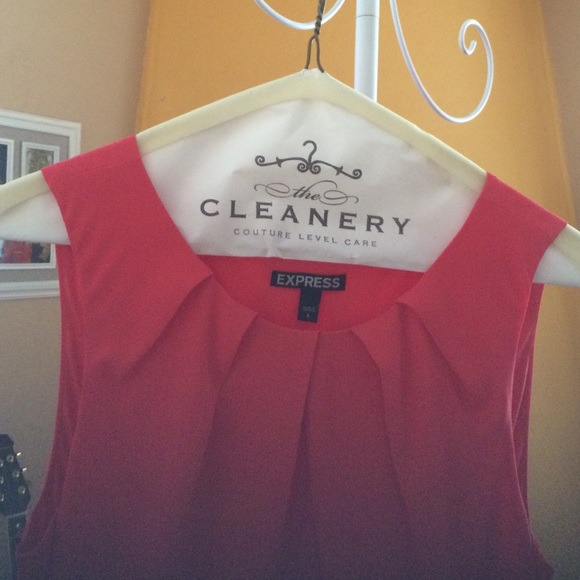 Express Red Dress - Picture 2 of 4