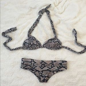 Indah snake skin bikini